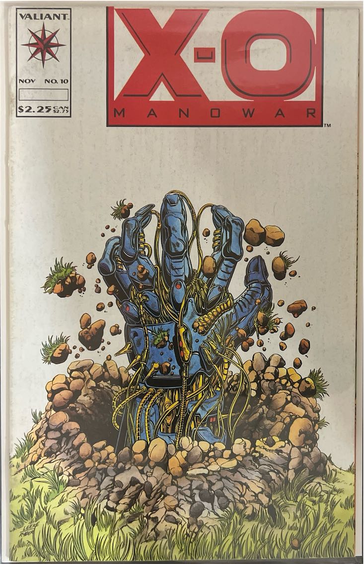 X-O Manowar, #010 (Valiant, 1993) - Direct Sales