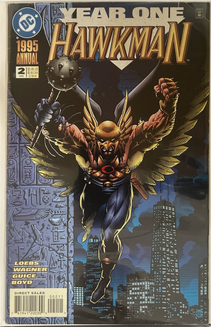 Hawkman, #002, Year One (DC Comics, 1995) - Direct Sales