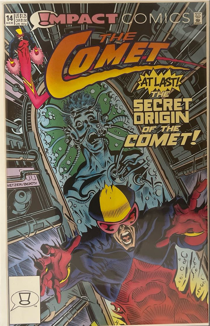The Comet, #014, The Secret Origin of the Comet (Impact Comics, 1992) - Direct Sales
