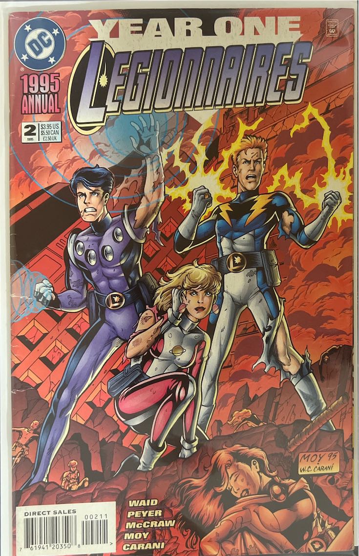 Legionnaires, #002, Annual (DC Comics, 1995) - Direct Sales