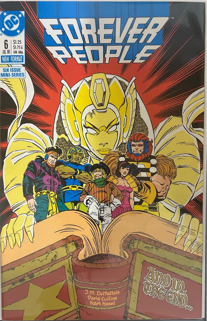 Forever People, #006, (DC Comics, 1988) - Direct Sales