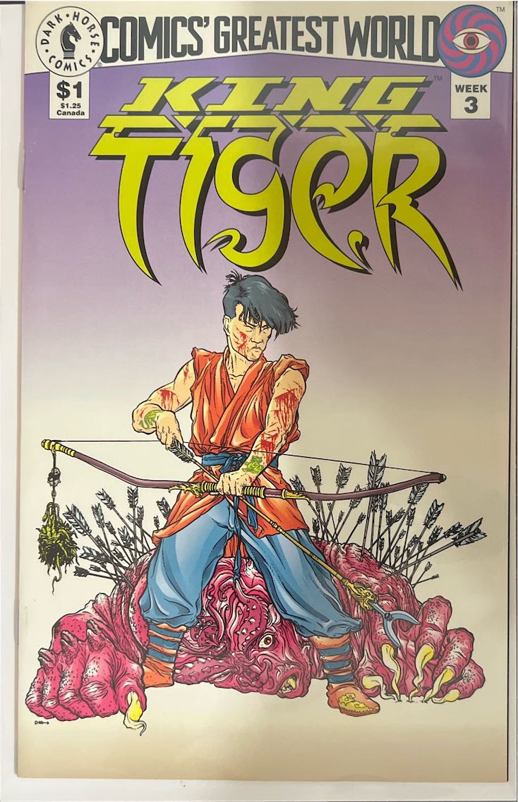 King Tiger, #003 (Dark Horse, 1993) - Direct Sales