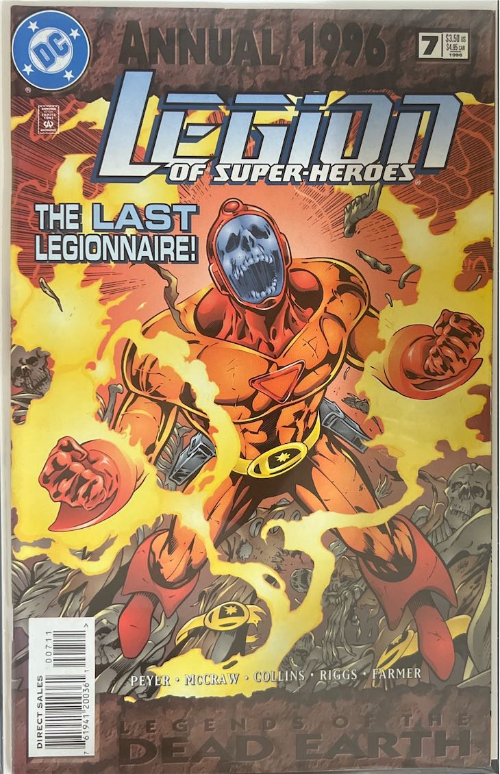 Legion of Super-Heroes, Annual, #007, The Last Legionnaire! (DC Comics, 1996) - Direct Sales