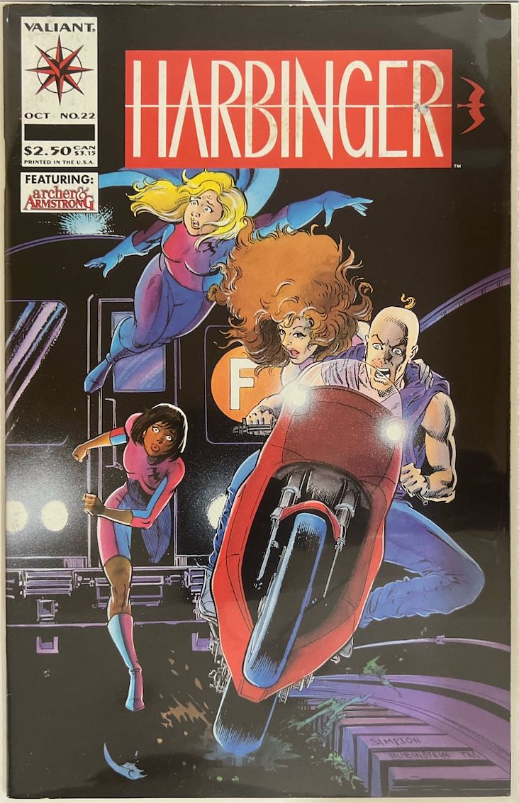 Harbinger, #022, Featuring Archer & Armstrong (Valiant, 1993)