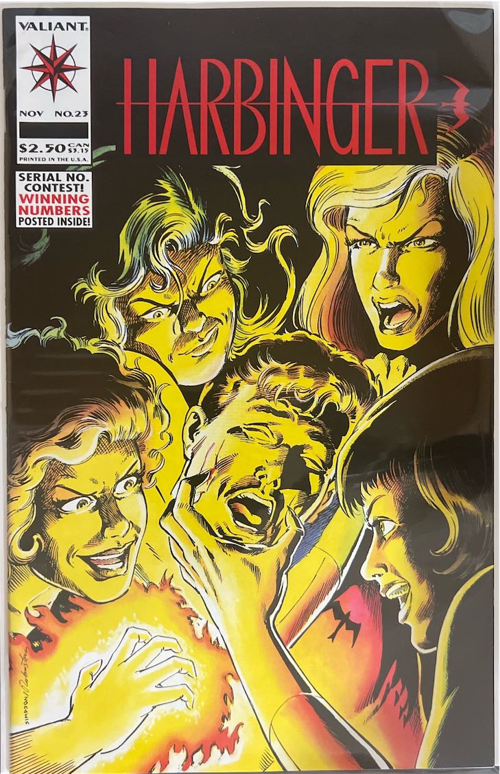 Harbinger, #023 (Valiant, 1993) - Direct Sales