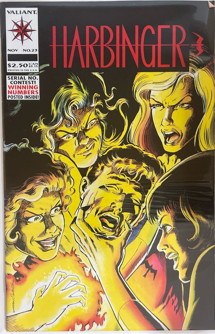 Harbinger, #023, (Valiant, 1993) - Direct Edition