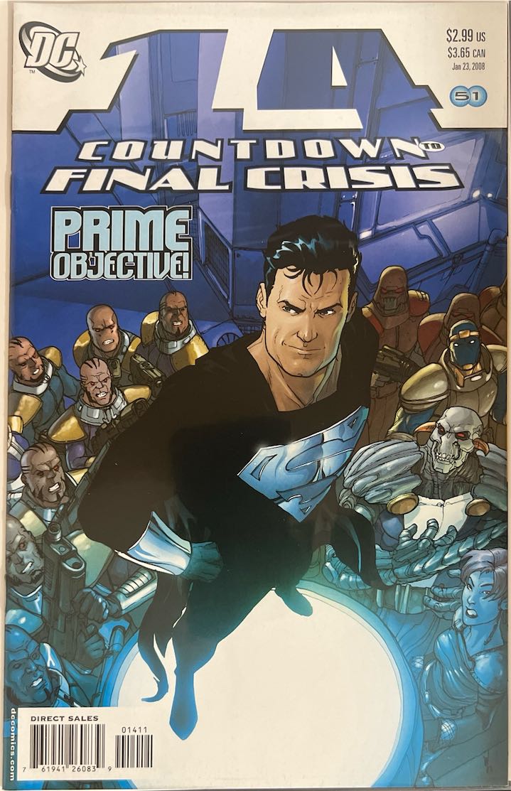 JLA: Countdown to Final Crisis, #021, Prime Objective! (DC Comics, 2008) - Direct Sales