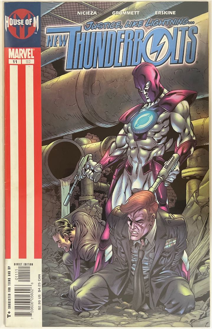 New Thunderbolts, #011, Justice, Like Lightning... (Marvel, 2005) - Direct Edition