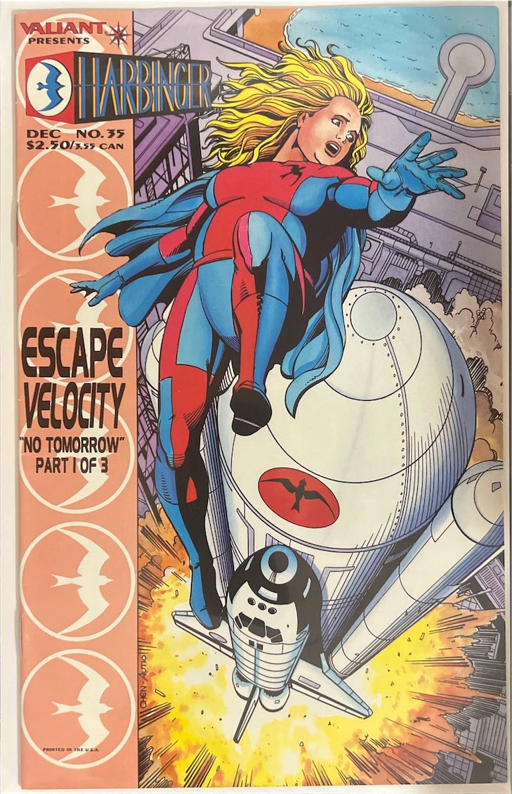 Harbinger, #035, Escape Velocity Part 1 of 3 (Valiant, 1995) - Direct Sales