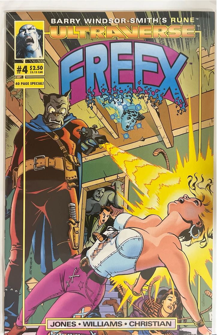 Freex, #004, Ultraverse (Malibu Comics, 1993) - Direct Sales