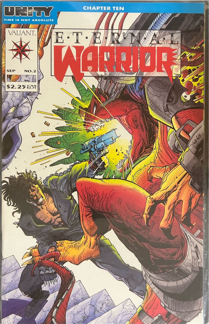 Eternal Warrior, #002, Unity Chapter Ten (Valiant, 1992) - Direct Sales