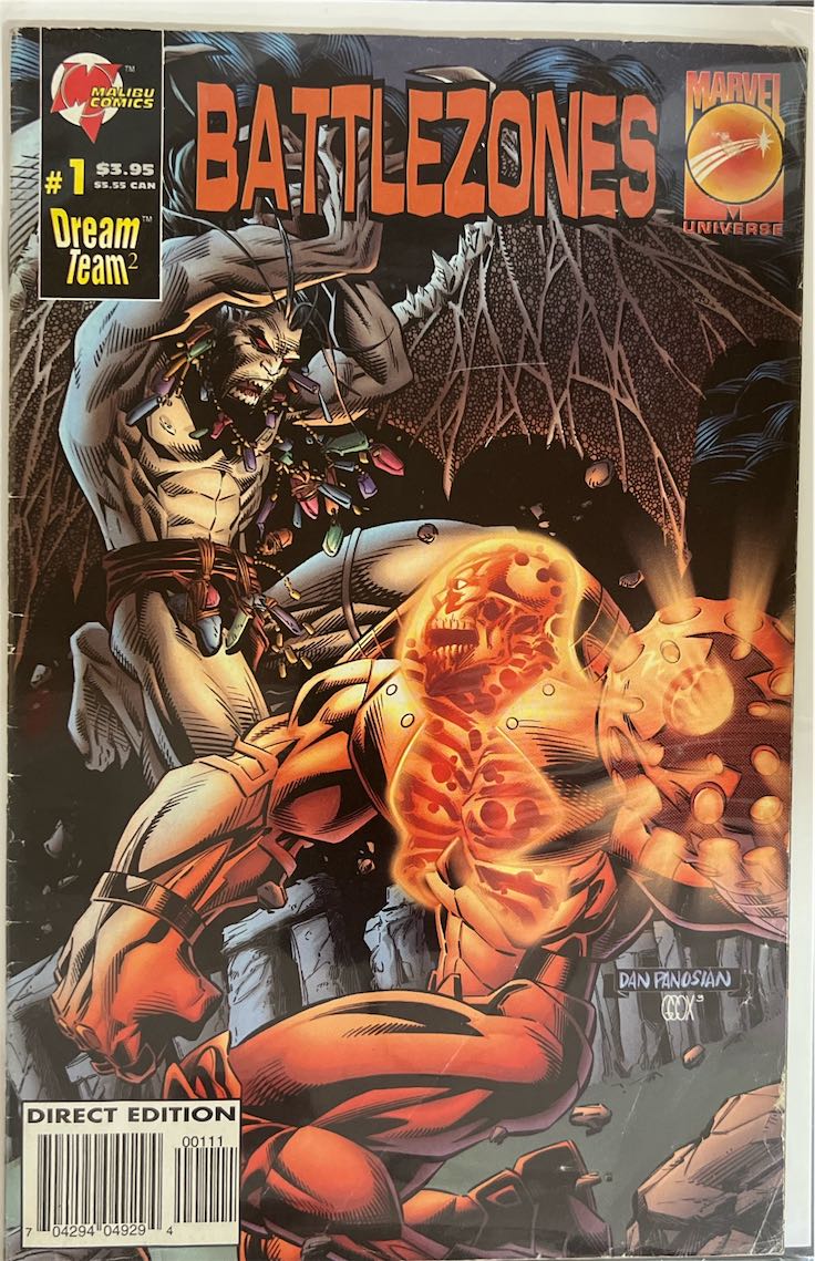 Battlezones, #001 (Malibu Comics, 1995) - Direct Edition