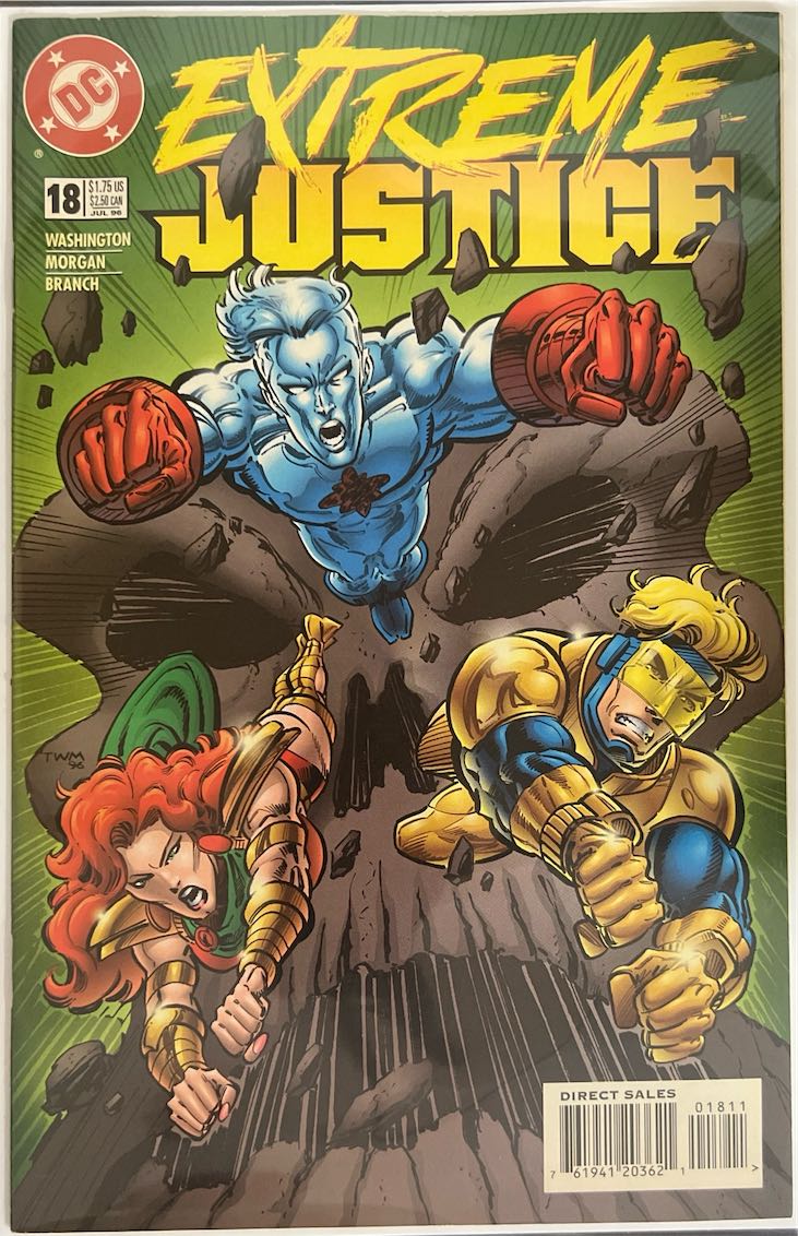 Extreme Justice, #018 (DC Comics, 1996) - Direct Sales