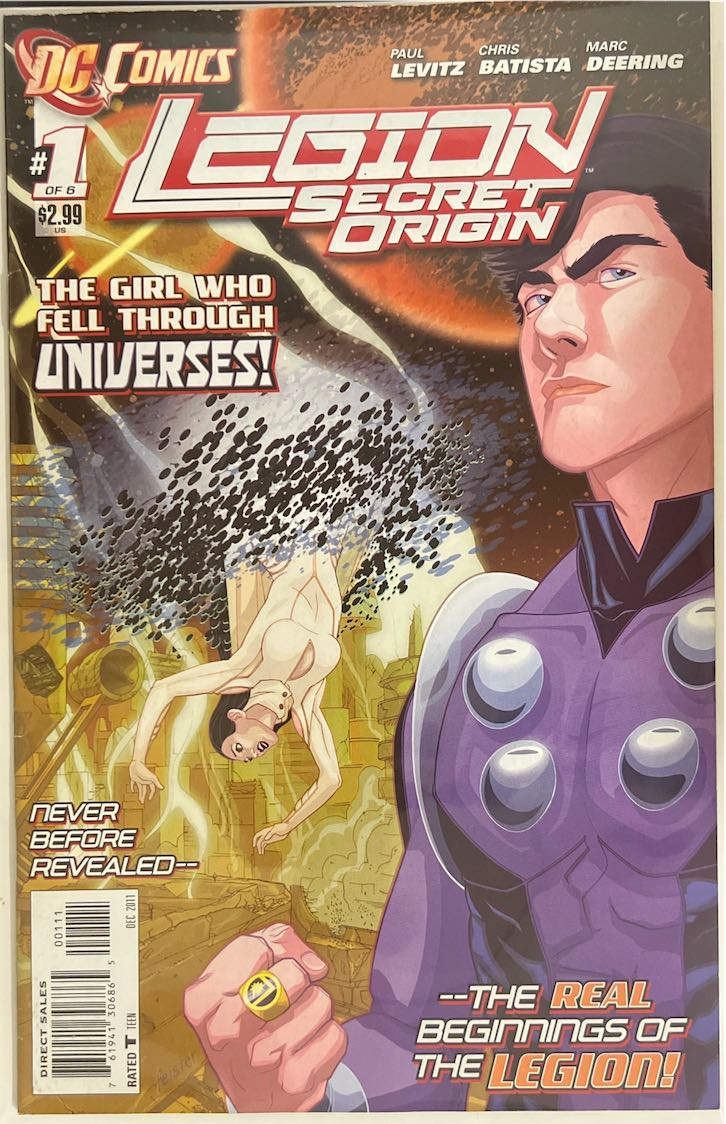 Legion: Secret Origin, #001, The Girl Who Fell Through Universes! (DC Comics, 2011) - Direct Sales