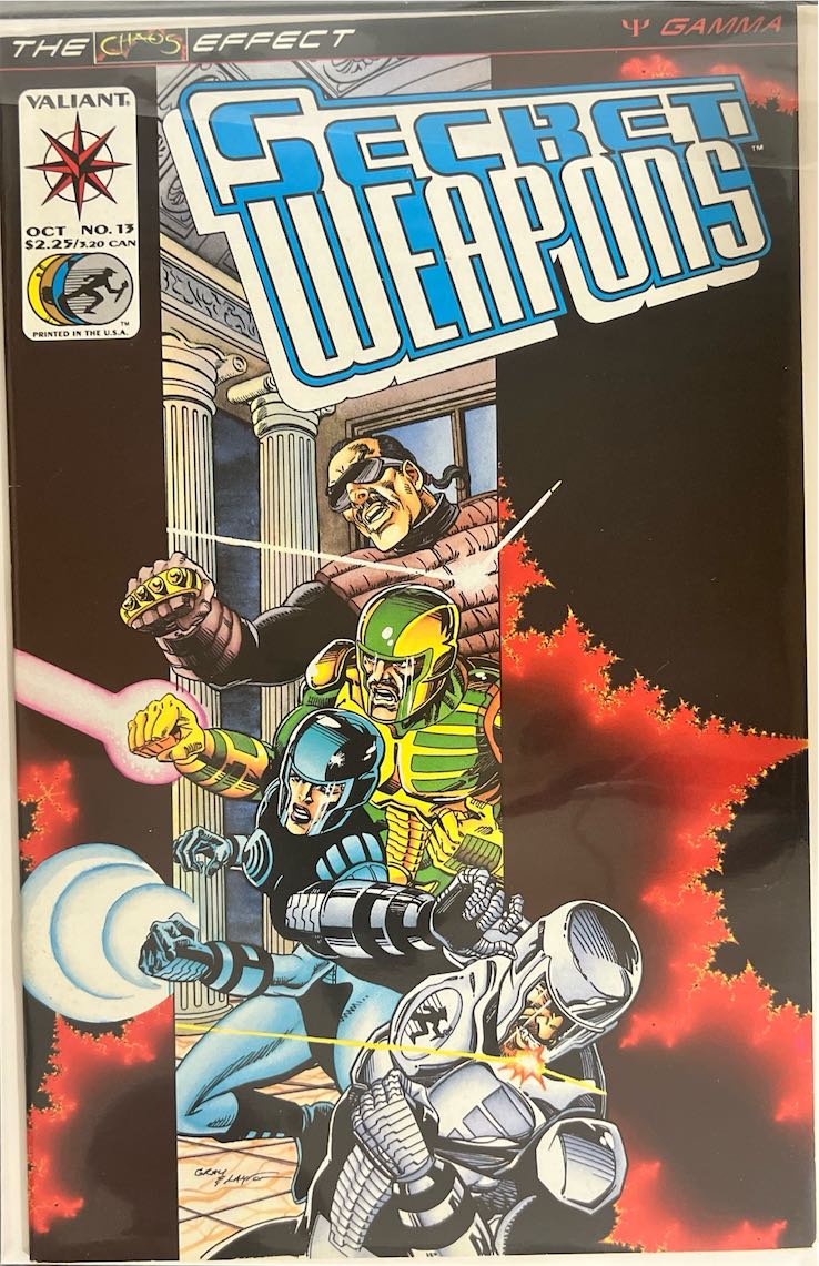 Secret Weapons, #013, (Valiant, 1994) - Direct Sales