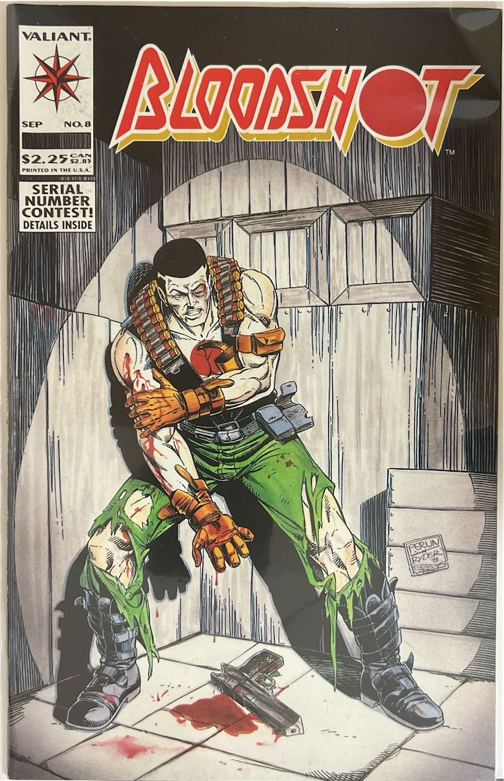 Bloodshot, #008 (Valiant, 1993) - Direct Sales