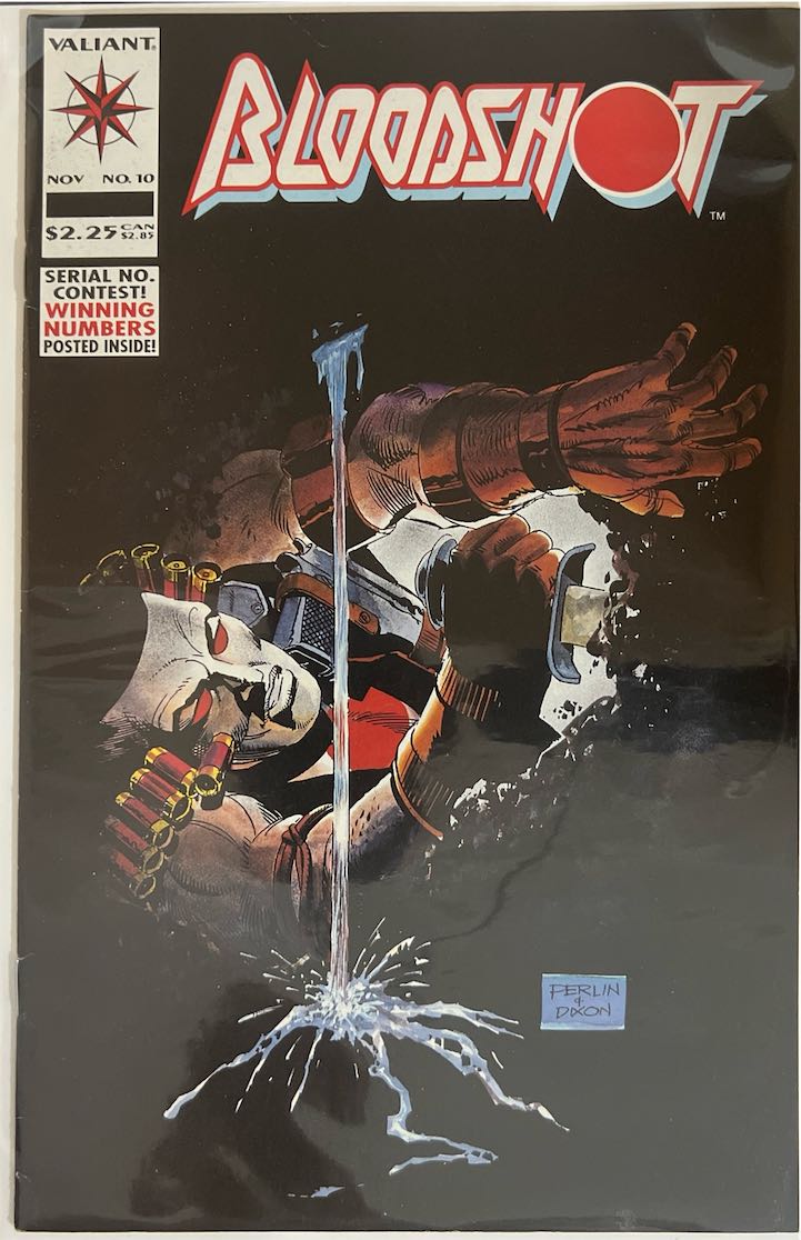 Bloodshot, #010, (Valiant, 1993) - Direct Sales