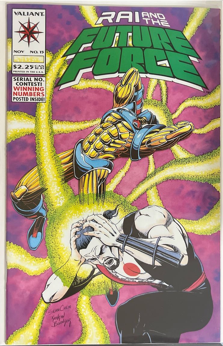 Rai and the Future Force, #015, (Valiant, 1993) - Direct Sales