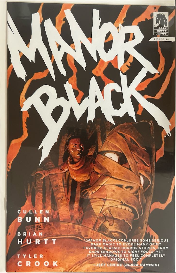 Manor Black, #002 (Dark Horse Comics, 2019) - Direct Edition