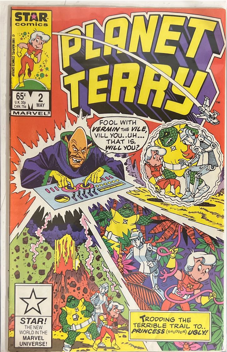 Planet Terry, #002, (Marvel, 1985) - Direct Sales