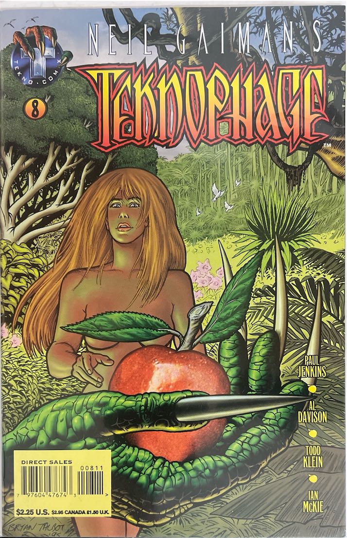 Neil Gaiman's Teknophage, #008 (Tekno Comix, 1996) - Direct Sales
