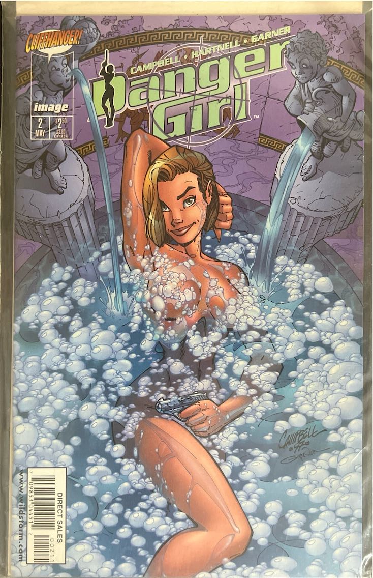 Danger Girl, #002, (Image, 1998) - Direct Sales