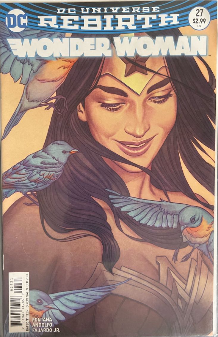 Wonder Woman, #027, DC Universe Rebirth (DC Comics, 2017) - Direct Sales