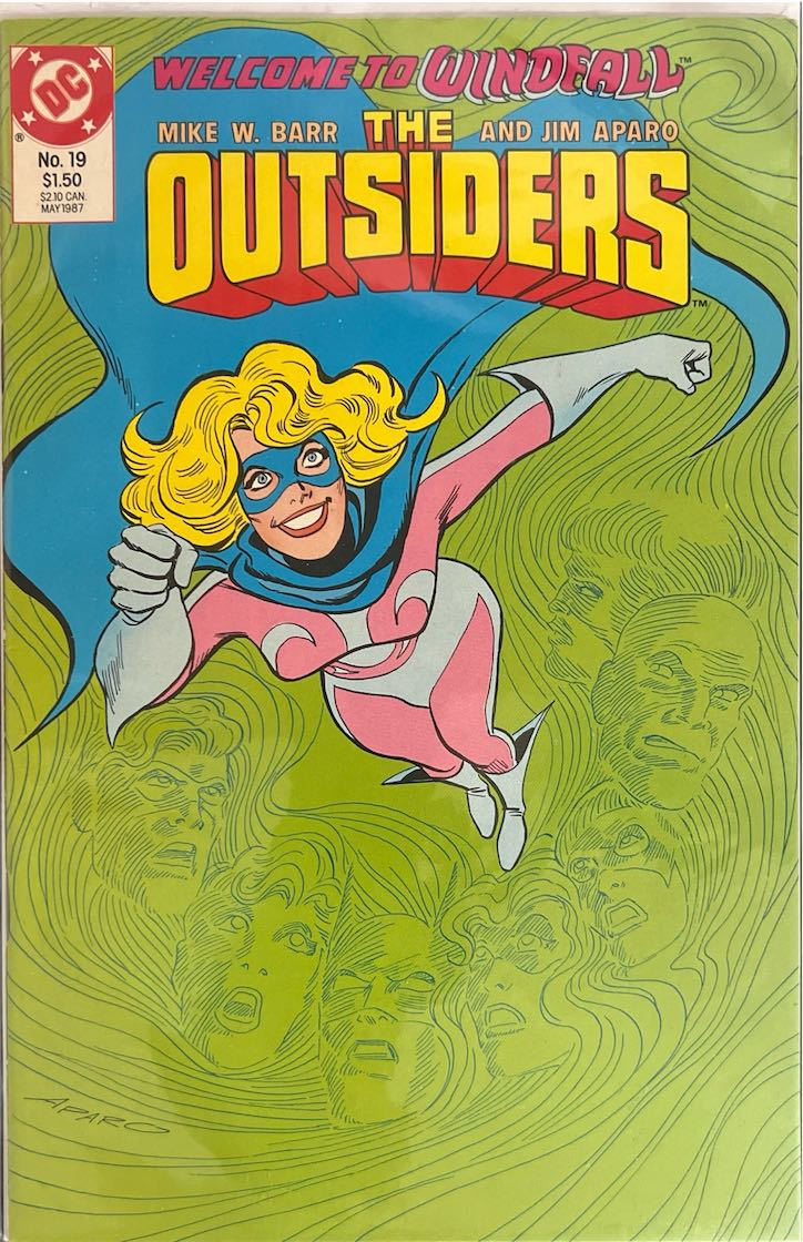 The Outsiders, #019, Welcome to Windfall (DC Comics, 1987) - Direct Sales