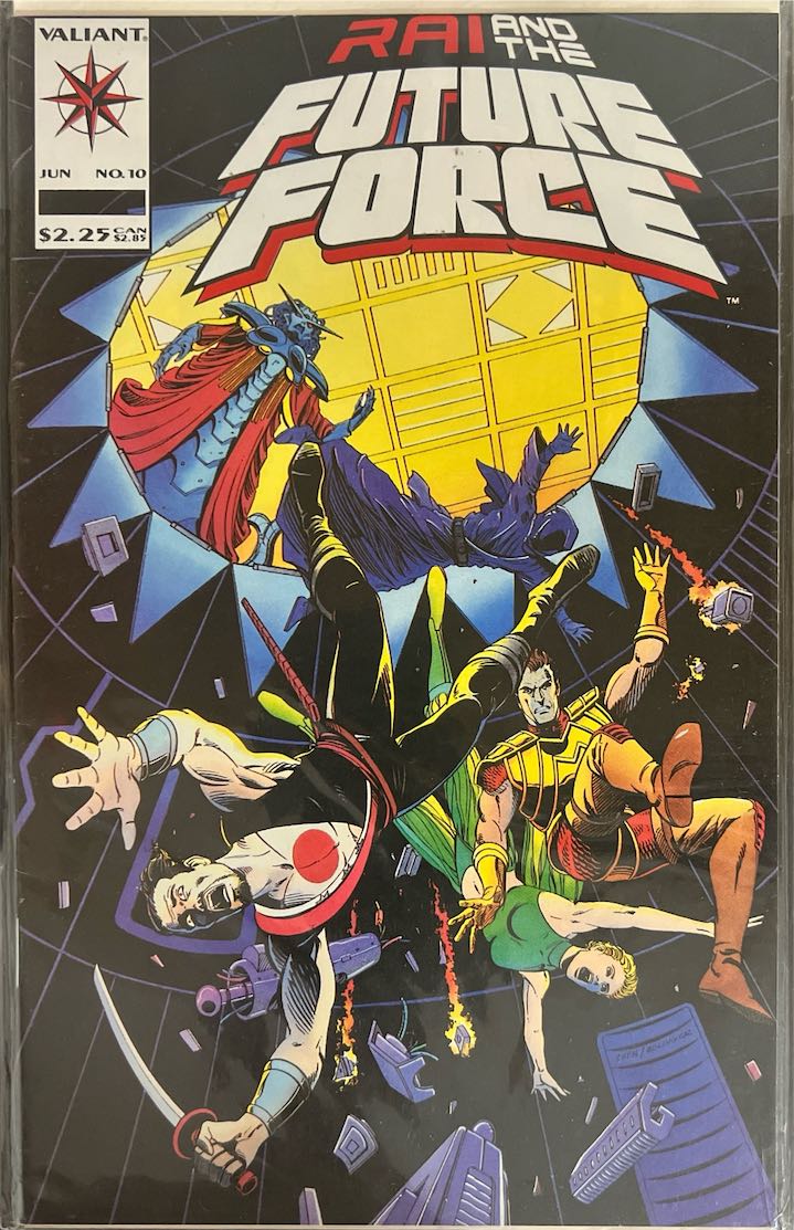 Rai and the Future Force, #010 (Valiant, 1993) - Direct Edition