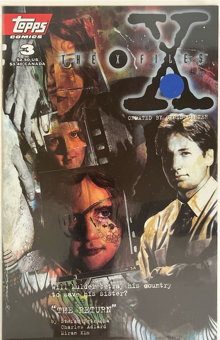 The X-Files, #003, The Return (Topps, 1995) - Direct Sales