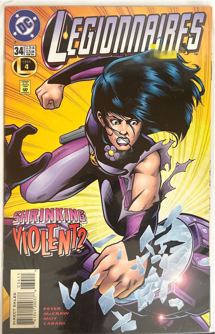 Legionnaires, #034, Shrinking Violent? (DC Comics, 1996) - Direct Sales