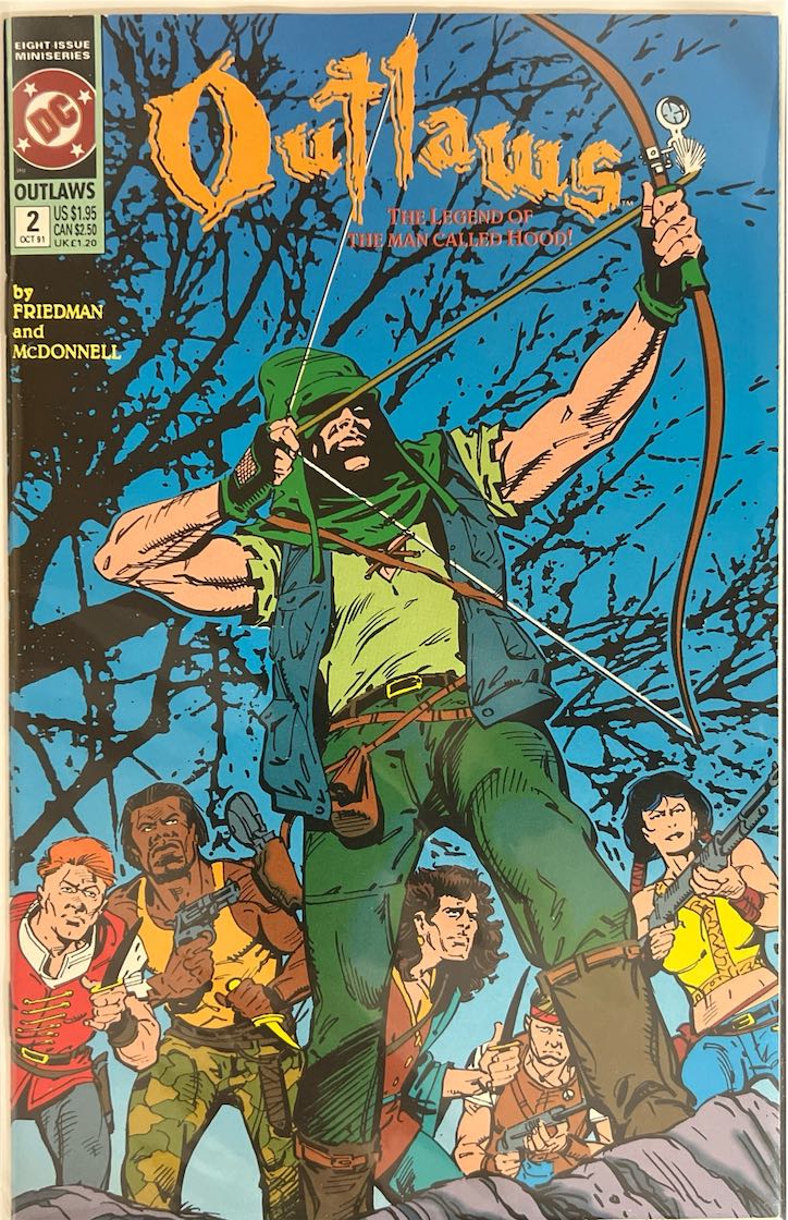 Outlaws, #002, The Legend of the Man Called Hood (DC Comics, 1991) - Direct Sales