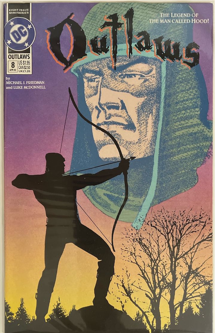 Outlaws, #008, The Legend of the Man Called Hood! (DC Comics, 1992) - Direct Sales