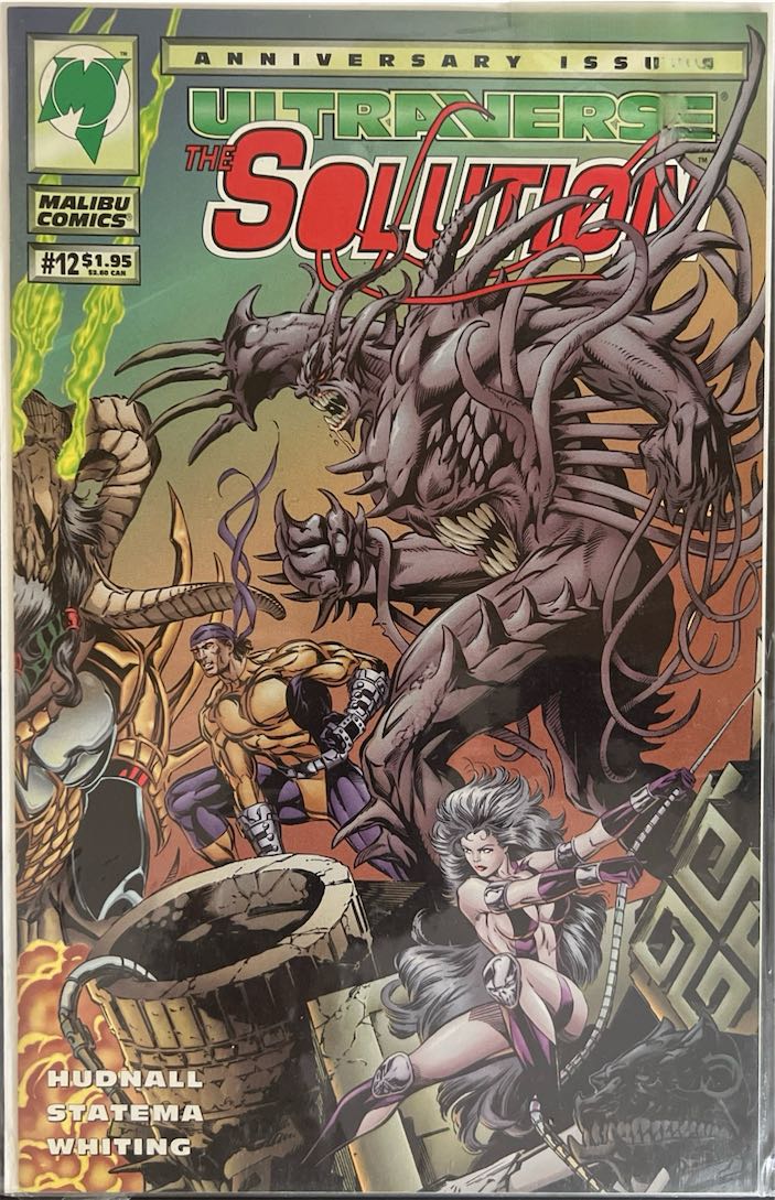 The Solution, #012, Anniversary Issue (Malibu Comics, 1994) - Direct Sales