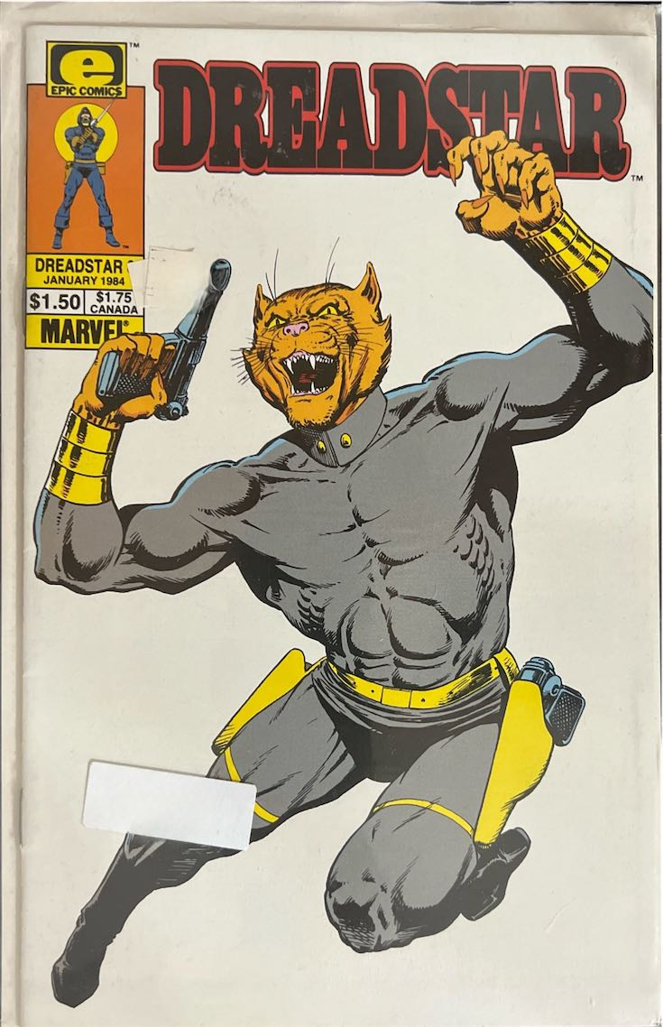 Dreadstar, #0001 (Marvel, 1984) - Direct Sales