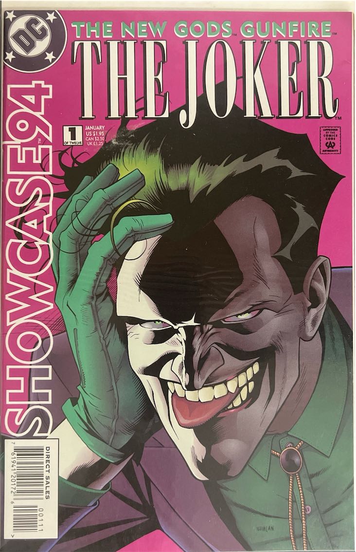 Showcase '94, #001, The New Gods, Gunfire, The Joker (DC Comics, 1994) - Direct Sales