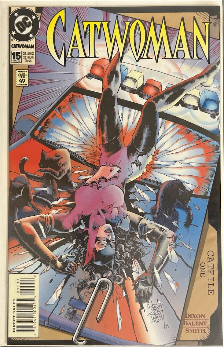 Catwoman, #015, Catfile One (DC Comics, 1994) - Direct Sales