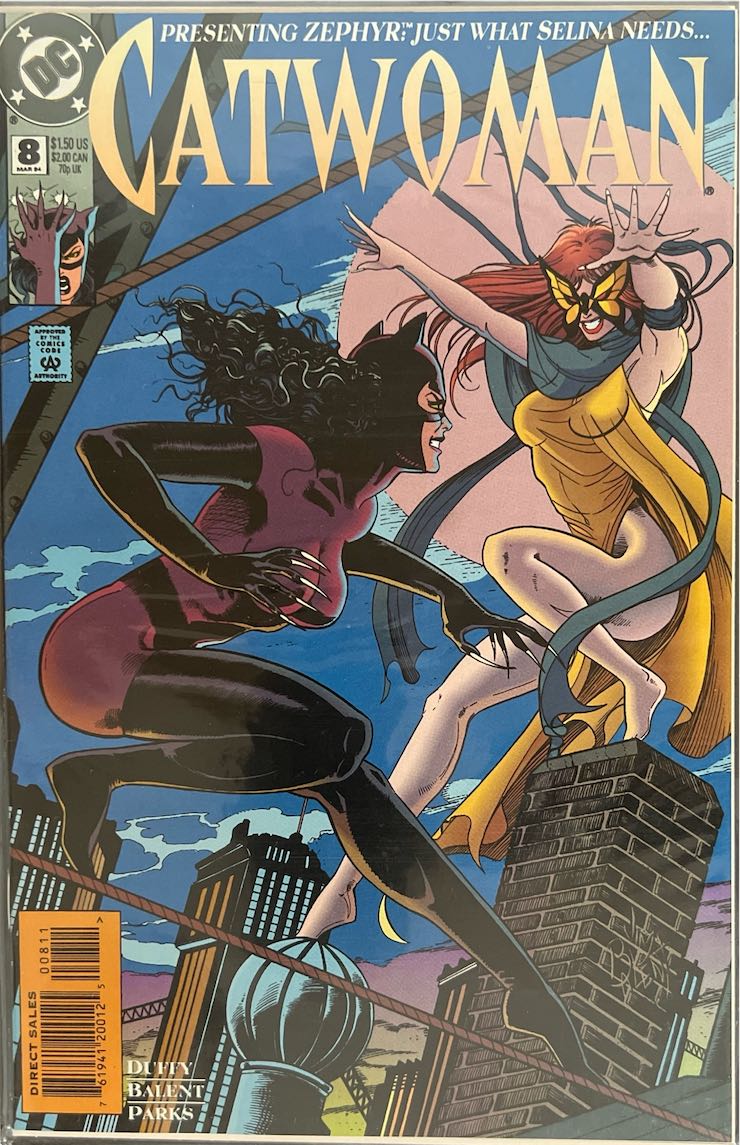 Catwoman, #008, Presenting Zephyr: Just What Selina Needs... (DC, 1994) - Direct Sales