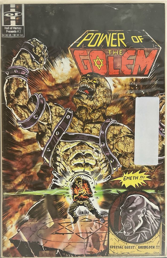 Power of the Golem, #003, (Hall of Heroes, 1994) - Direct Sales Edition