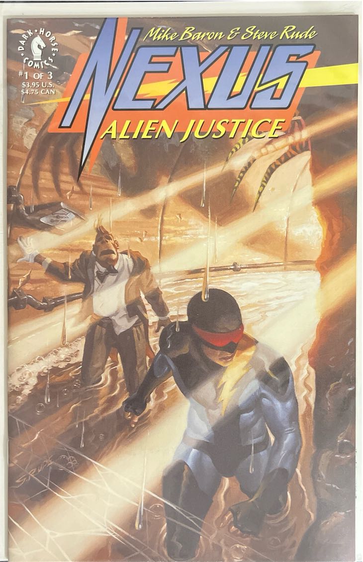 Nexus, #001, Alien Justice (Dark Horse Comics, 1992) - Direct Sales