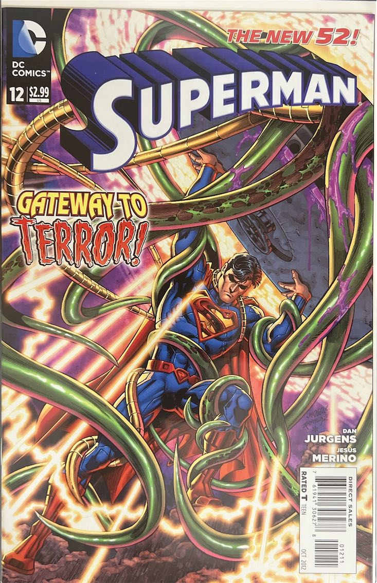 Superman, #012, Gateway to Terror! (DC Comics, 2012) - Direct Sales