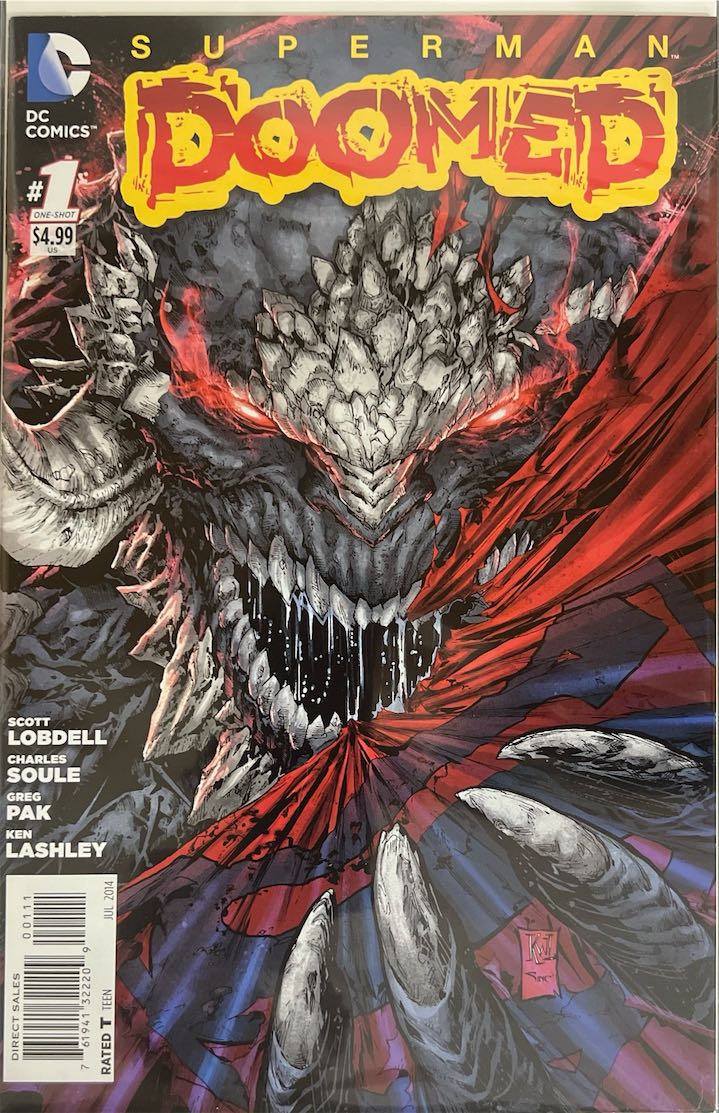 Superman: Doomed, #001 (DC Comics, 2014) - Direct Sales