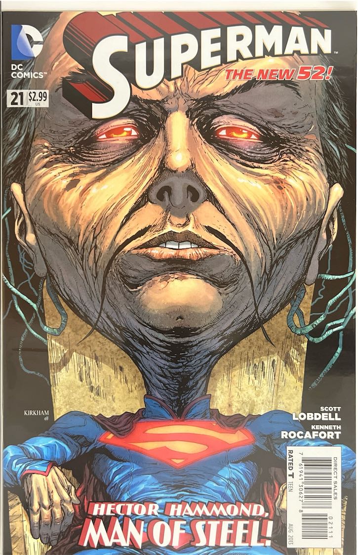 Superman, #021, The New 52! (DC Comics, 2013) - Direct Sales