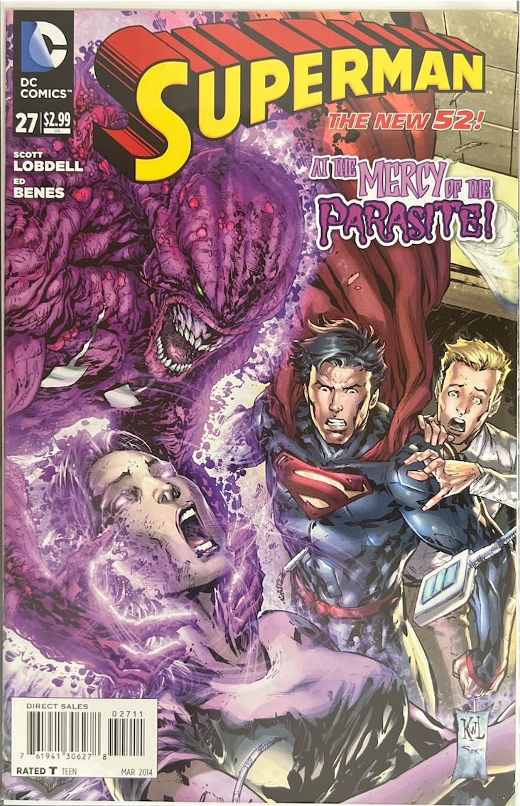 Superman, #027, The New 52! (DC Comics, 2014) - Direct Sales