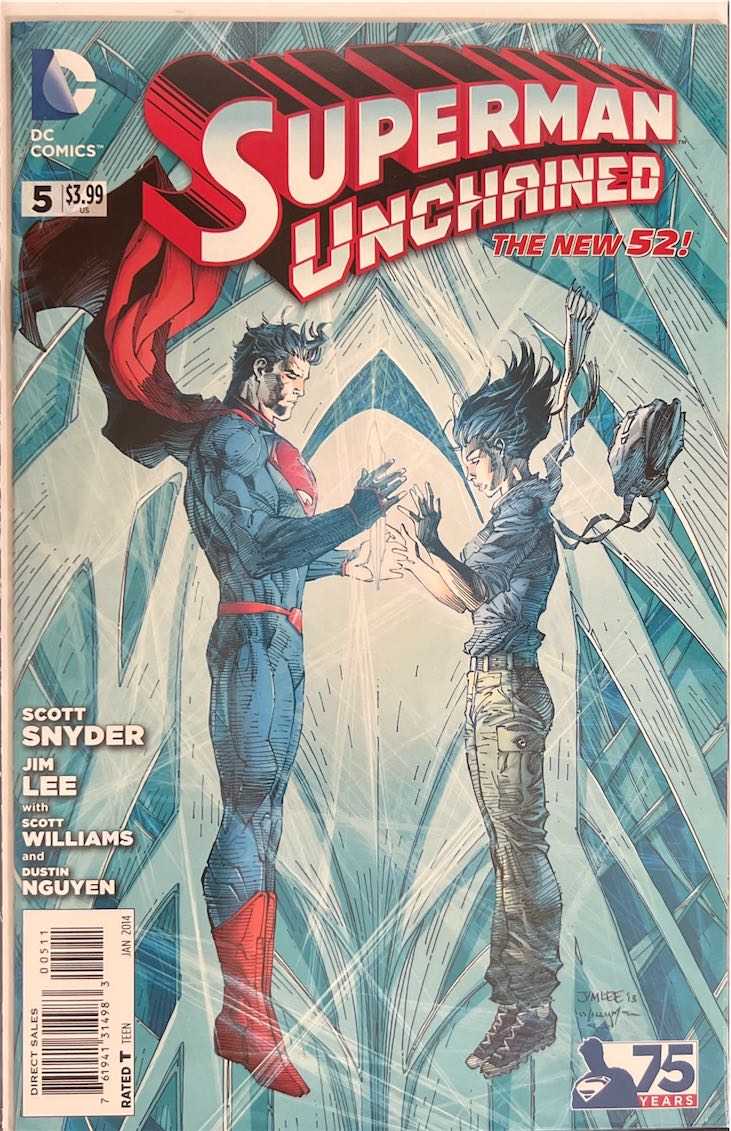 Superman Unchained, #005, The New 52! (DC Comics, 2014) - Direct Sales