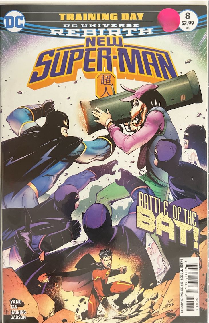 New Super-Man, #008, Training Day (DC Comics, 2017) - Direct Sales