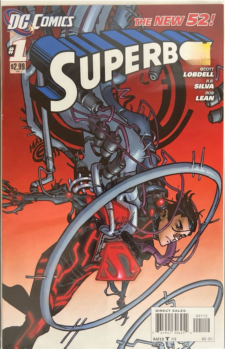 Superboy, #001, The New 52! (DC Comics, 2011) - Direct Sales