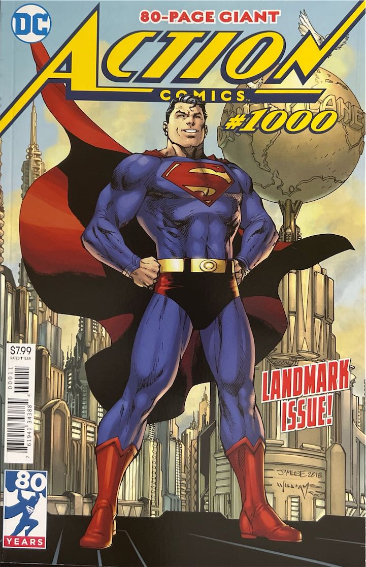 Action Comics, #1000, 80-Page Giant (DC Comics, 2018) - Direct Sales Edition