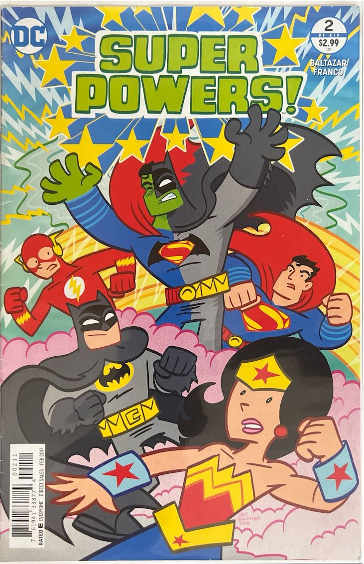 Super Powers!, #002 (DC Comics, 2017) - Direct Sales