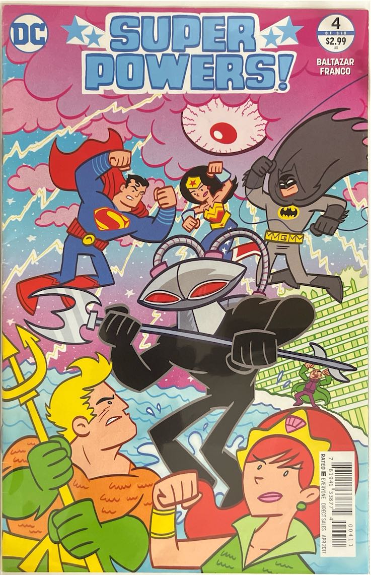 Super Powers!, #004, (DC Comics, 2017) - Direct Sales